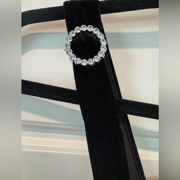 Dansco Dance Costume Black Velvet Blue Sparkle Tassel Skirt Womens Small Medium - Picture 3 of 9